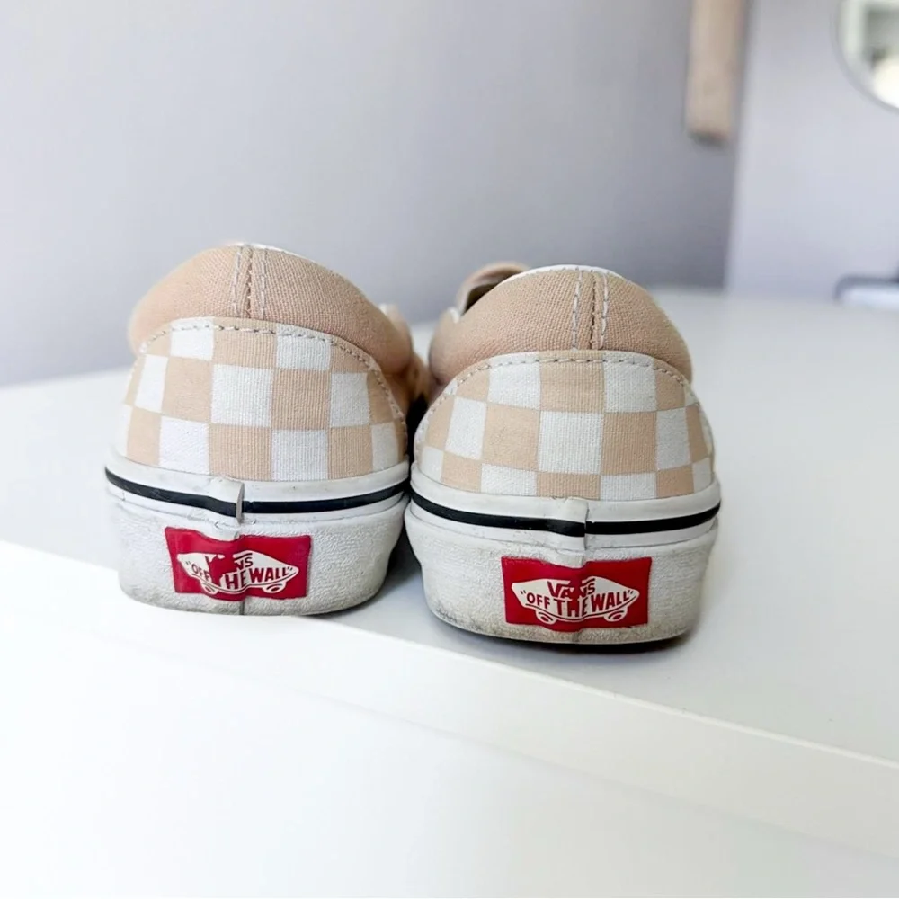 Vans Classic Slip-On Checkerboard Shoe - Picture 7 of 8